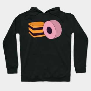 Orange & Pink Dolly Mixture Sweets Hoodie